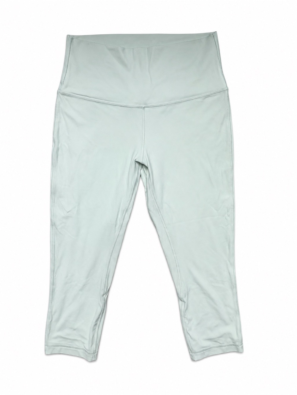 Lululemon Align Crop 21” Double-Lined Leggings Kohlrabi Green Size 8